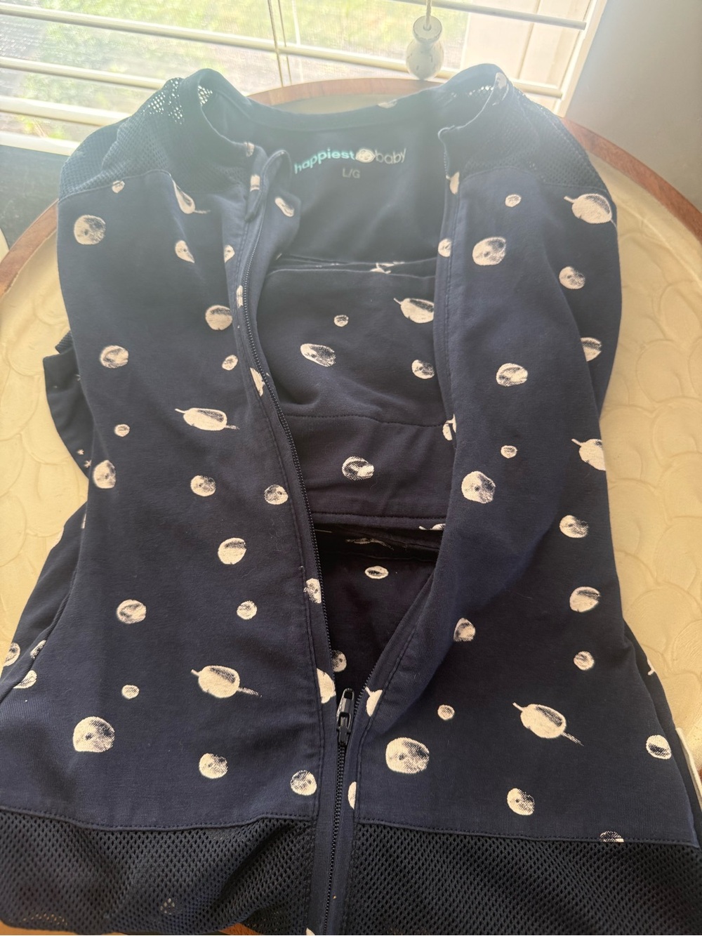 Happiest Baby Navy Planet Print Sleep Sack - Kids Pajamas